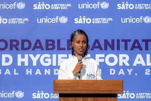 SATO donates 30,000 hand washing equipment to UNICEF